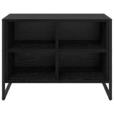 Shoe Cabinet Black Oak 60 x 35 x 44 cm Engineered Wood 886456