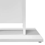 Bistro Table White 60x60x75 cm Engineered Wood 802102