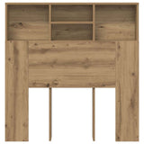 Headboard Cabinet with Shelf Artisan Oak 100 x 19 x 103.5 cm 879445