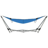 Hammock Blue Powder-coated steel Large Foldable Hammock 44363