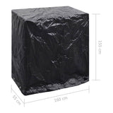 Garden Furniture Covers 2pcs Tabletennis Table 160x55x182 cm 279135