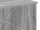 Bathroom Cabinet with Storage Grey Sonoma 60 x 35 x 80 cm 883310