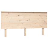 Bed Headboard 164x6x82.5 cm Solid Wood Pine 819180