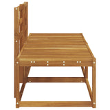 Outdoor End Sofa 2 Piece Natural 182.5 x 63 x 73 cm 900478
