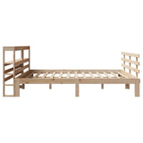 Bed Frame with Headboard without Mattress 180x200 cm Super King 3306118