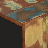 Sideboard with 2 Doors 90x33x75 cm Solid Wood Reclaimed 352927
