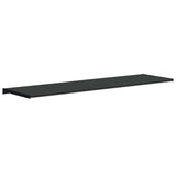 Window Sill Black with Wood Grain 120 x 45 x 4.5 cm PVC 42022228