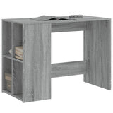 Desk Grey Sonoma 102x50x75 cm Engineered Wood 840546