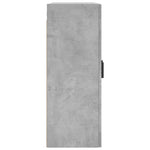 Wall Mounted Cabinets 2 pcs Concrete Grey Engineered Wood 3197941
