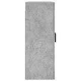 Wall Mounted Cabinets 2 pcs Concrete Grey Engineered Wood 3197941