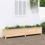 Garden Raised Bed 199.5x40x39 cm Solid Wood Pine 825268