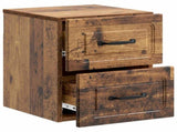 Wall-Mounted Bedside Cabinet Old Wood 34.5 x 33 x 40 cm 899331