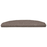 Self-adhesive Stair Mats 15 pcs Mocha 80 x 24.5 x 3.5 cm 42038673