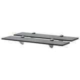 Floating Shelves 2 pcs Glass 50x20 cm 8 mm 3051528