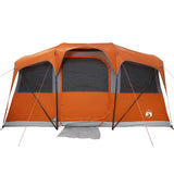 Family Tent with Roof Orange and Orange 435 x 255 x 216 cm 4100687