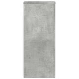 Plant Stands 2 pcs Concrete Grey 30x30x70 cm Engineered wood 852927
