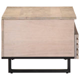 Coffee Table 80x55x40 cm Solid Wood Mango 377503