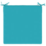 4-Piece Seat Cushions SOEST 4 pcs 100% Polyester Turquoise 944988