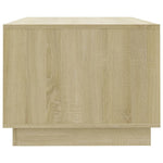 Coffee Table Sonoma Oak 102x55x43 cm Engineered Wood 810283