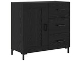 Sideboard Black oak 69.5 x 34 x 90 cm Engineered wood 881629