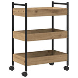 Kitchen Trolley Artisan Oak 50 x 30 x 70 cm Engineered Wood 869109