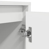 TV Cabinet with LED Lights White 100x41x50 cm 861409