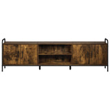 TV Cabinet 167.5 x 33 x 50 cm Smoked Oak Engineered Wood 8013724