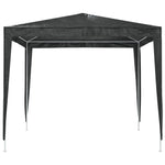 Professional Party Tent 2.5x2.5 m Anthracite 90 g/m 48507