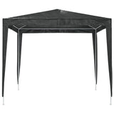 Professional Party Tent 2.5x2.5 m Anthracite 90 g/m 48507