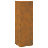 Plant Stand 2 pcs Rusty 24 x 24 x 75 cm Weathering Steel 865826