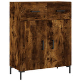 Highboard Smoked Oak 69.5x34x180 cm Engineered Wood 3198150