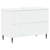 Bathroom Sink Cabinet ZWOLLE White 82 x 41x 58.5 cm 896355