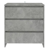 Sideboard Concrete Grey 70x41x75 cm Engineered Wood 809750