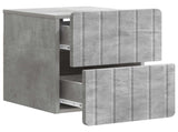 Wall-Mounted Bedside Cabinet Concrete Grey 33 x 34.5 x 43 cm 898301