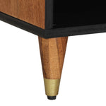 TV Cabinet 100x33x46 cm Solid Wood Mango 358300