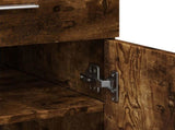 Sideboard Smoked Oak 80x42.5x93 cm Engineered Wood 3281473