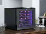42L 16-Bottle Wine Cooler Fridge - Black T3398P422796