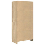 803437 Wardrobe Sonoma Oak 82,5x51,5x180 cm Engineered Wood