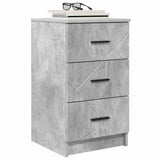 Bedside Cabinet Concrete grey 38 x 38 x 66 cm Engineered wood 883377