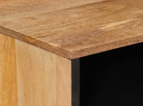 Bedside Cabinet Natural 50 x 33 x 62 cm Solid Mango Wood 4018270