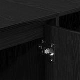 TV Cabinet 130 x 35 x 50 cm Black Oak Engineered Wood 862710