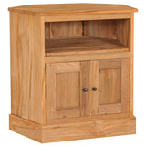 Corner Sideboard 60x45x60 cm Solid Teak Wood 288898
