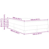 ZNTS Pink 120 x 200 cm Velvet 3398688