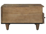 Coffee Table with Drawer Brown 80 x 54 x 40 cm Solid Mango Wood 4018345