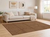 Area Rug Grey 140 x 200 cm Jute 42010416