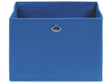 Storage Boxes 10 pcs Non-woven Fabric 28x28x28 cm Blue 325197