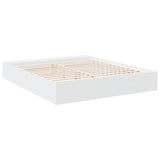 Bed Frame without Mattress White 200x200 cm 3280538