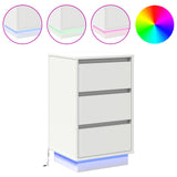 Bedside Cabinet White 39 x 34.5 x 65 cm Engineered wood 869626