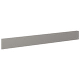 Lawn Edging 20 pcs 100 x 12 cm Steel Rusty 8008809