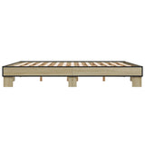 Bed Frame without Mattress Sonoma Oak 180x200 cm Super King 3280223